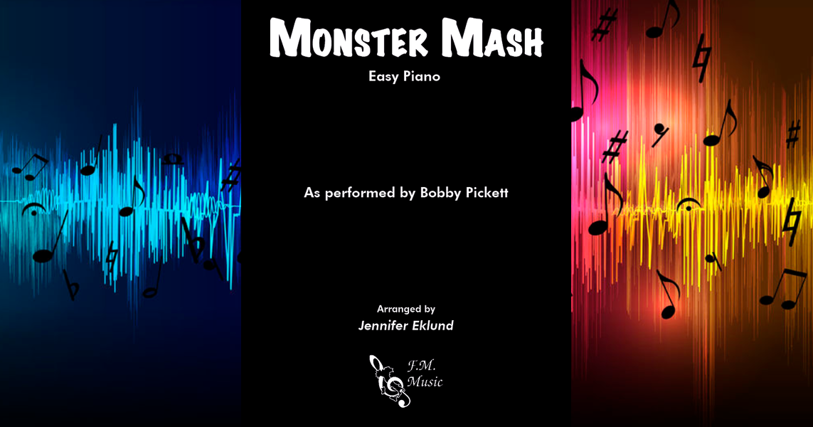 Monster Mash (Easy Piano) By Bobby Pickett F.M. Sheet Music Pop